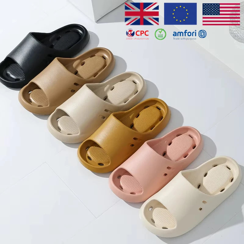 Shower Slippers AquaGrip Cloud Slides